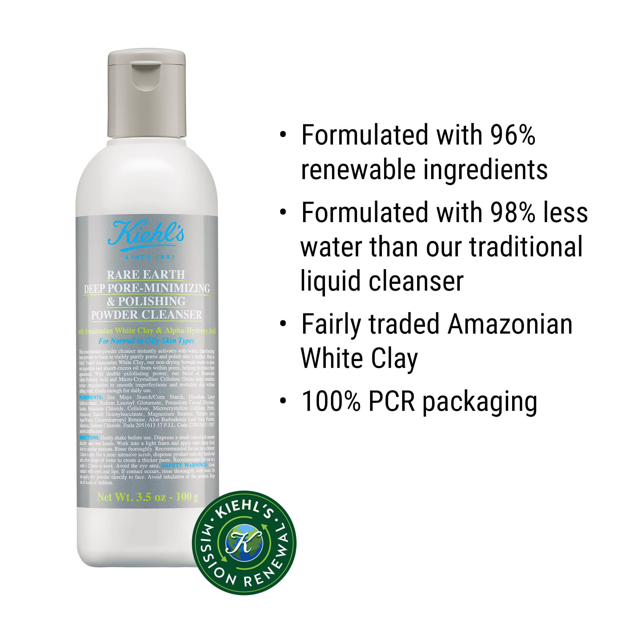Rare Earth Deep Pore-Minimizing & Polishing Powder Cleanser čistač za lice u prahu za sužavanje i zaglađivanje pora