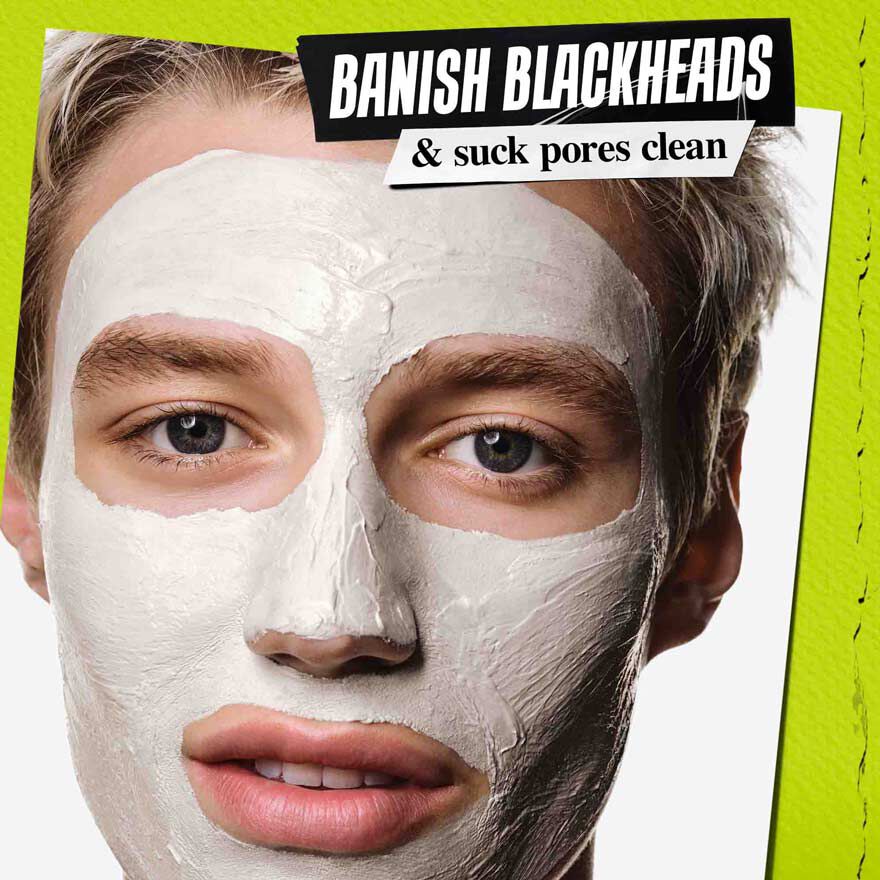 Model sa nanesenom Kiehl's Rare Earth maskom na licu – čisti pore za samo 10 minuta