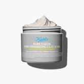 Fotografija otvorene posudice Kiehl's Rare Earth maske za čišćenje lica