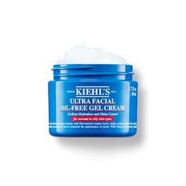 Teglica od 50 ml Kiehl's Ultra Facial Oil-Free Gel Cream na beloj pozadini.