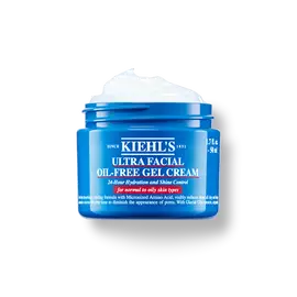 Teglica od 50 ml Kiehl's Ultra Facial Oil-Free Gel Cream na beloj pozadini.