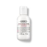 Kiehl's Ultra Facial Toner, an all-skin-type toner, is shown with the "National Eczema Association Accepted" seal, highlighting its gentle and effective formula.
