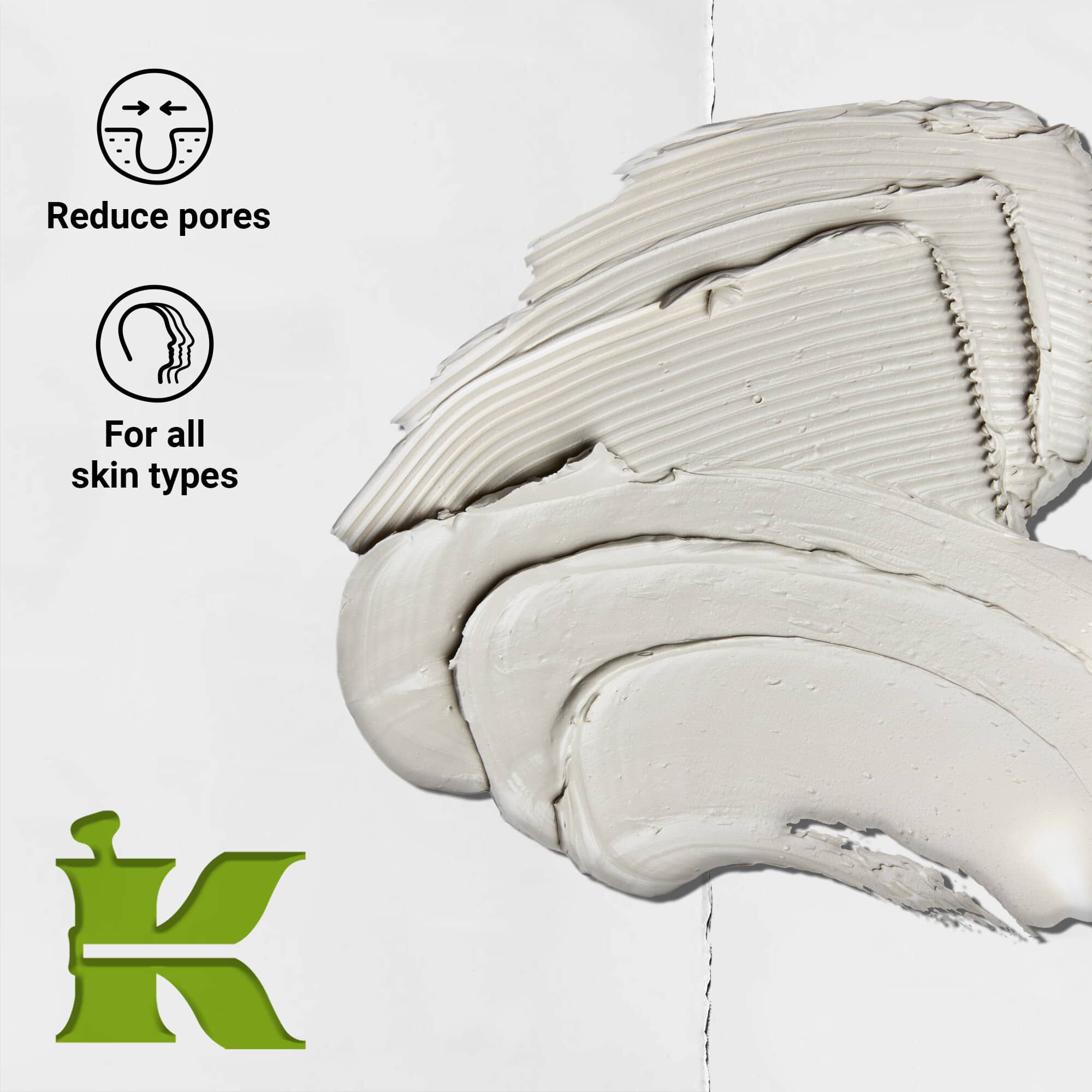 Maska za dubinsko čišćenje pora od retke zemlje