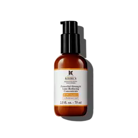 Bočica od 75 ml Kiehl's Powerful-Strength Line-Reducing Concentrate na beloj pozadini.
