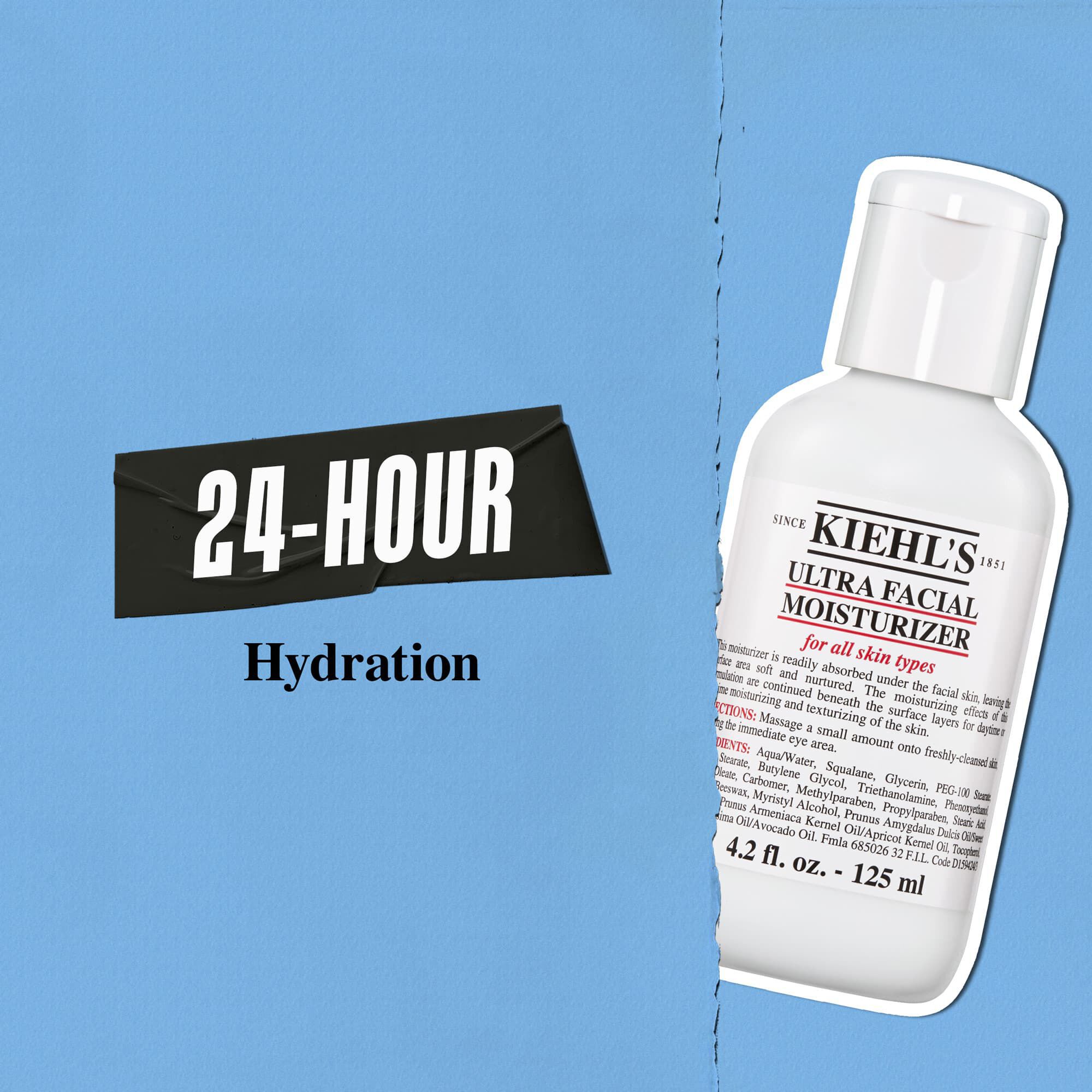 Kiehl's Ultra Facial Moisturizer pruža 24-časovnu hidrataciju