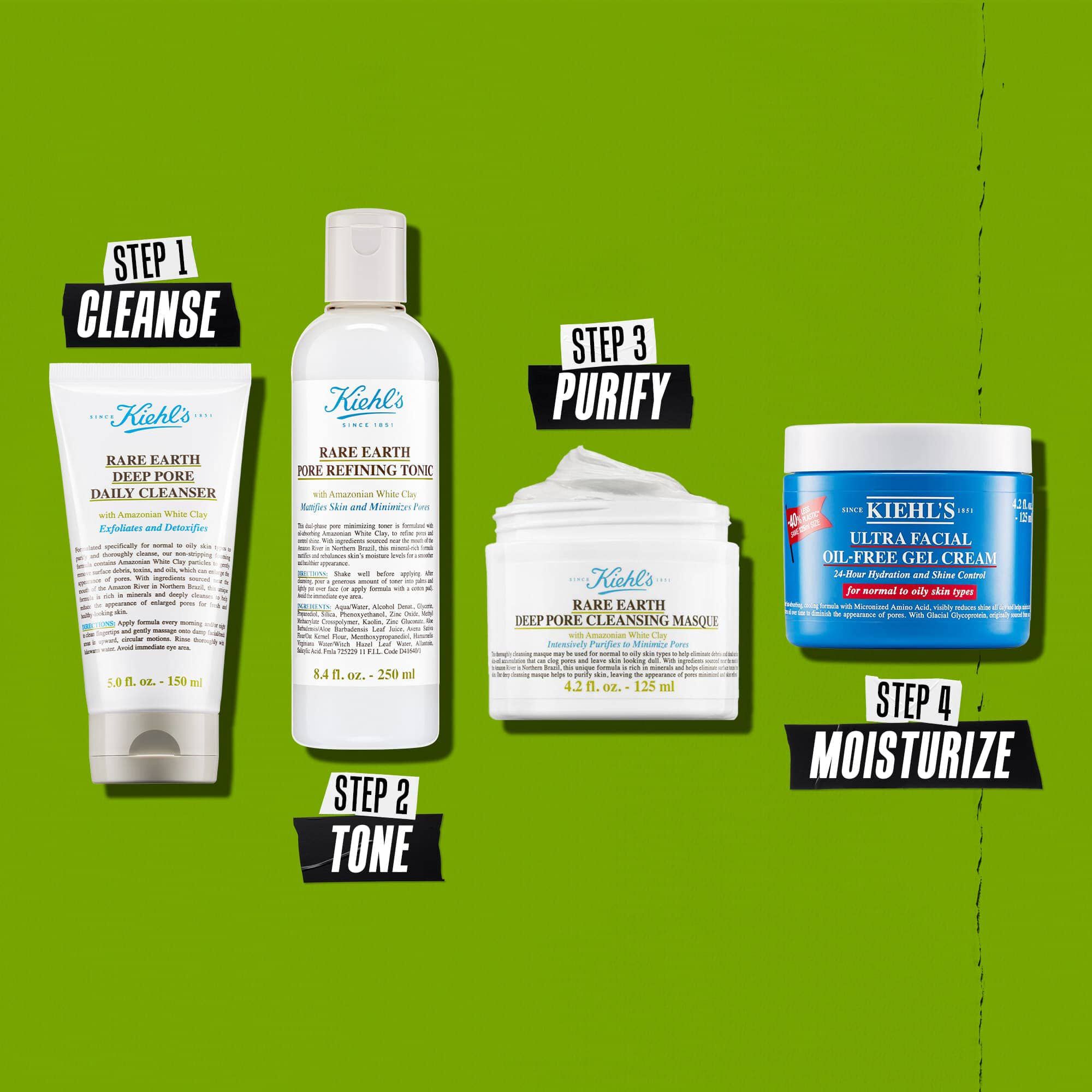 Maska za dubinsko čišćenje pora od retke zemlje