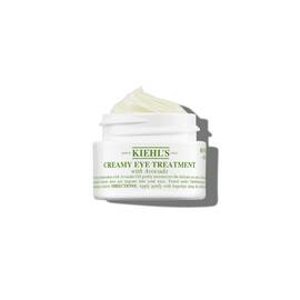 Fotografija otvorene posudice Kiehl's Creamy Eye Treatment sa avokadom