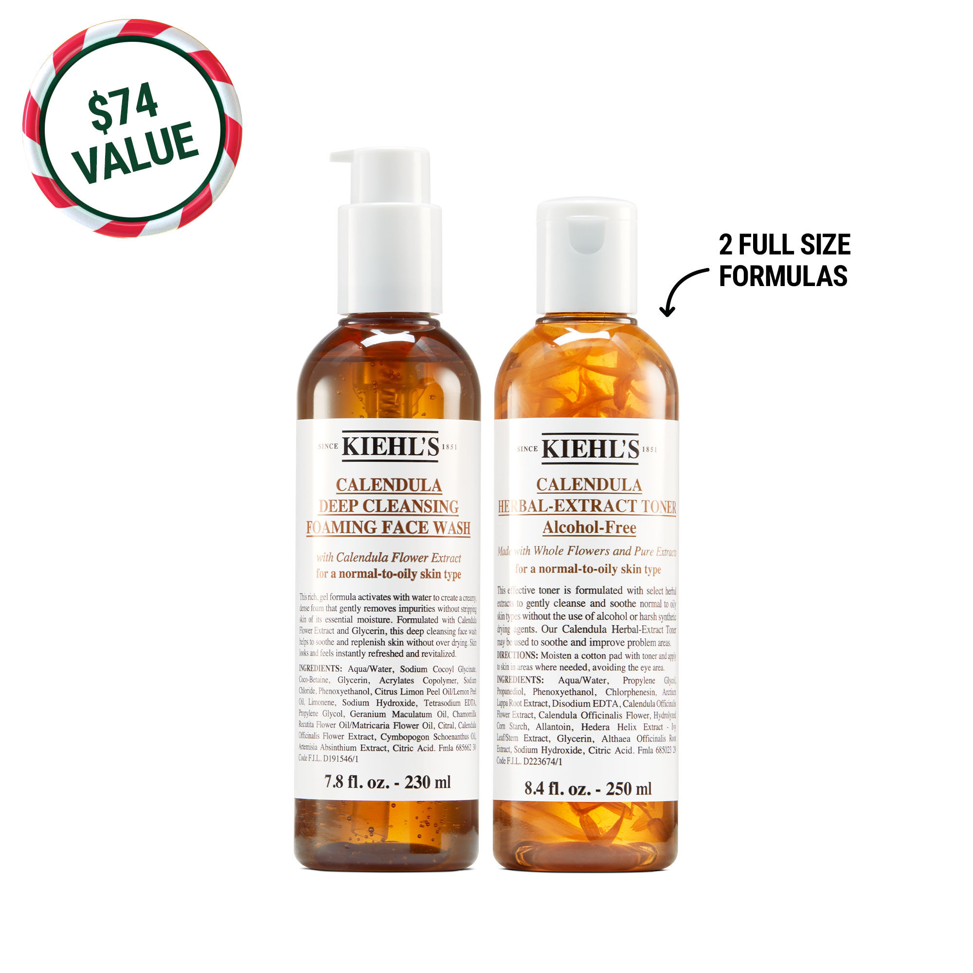 Cleanse & Soothe Calendula Gift Set