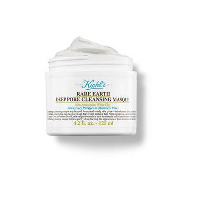 Maske za čišćenje pora Kiehl's, sa belom glinom iz Amazona, u pakovanju od 125 ml.