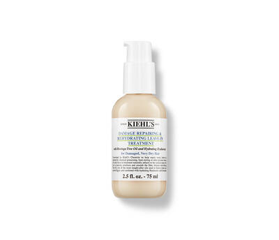 Bočica sa tretmanom za kosu Kiehl's, koja obnavlja i hidrira oštećenu kosu, zapremina 75 ml.
