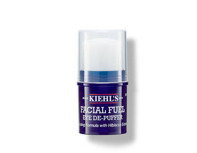 Kiehls Facial Fuel krema za oko, dizajnirana da smanji otečenost sa ekstraktom hibiskusa.
